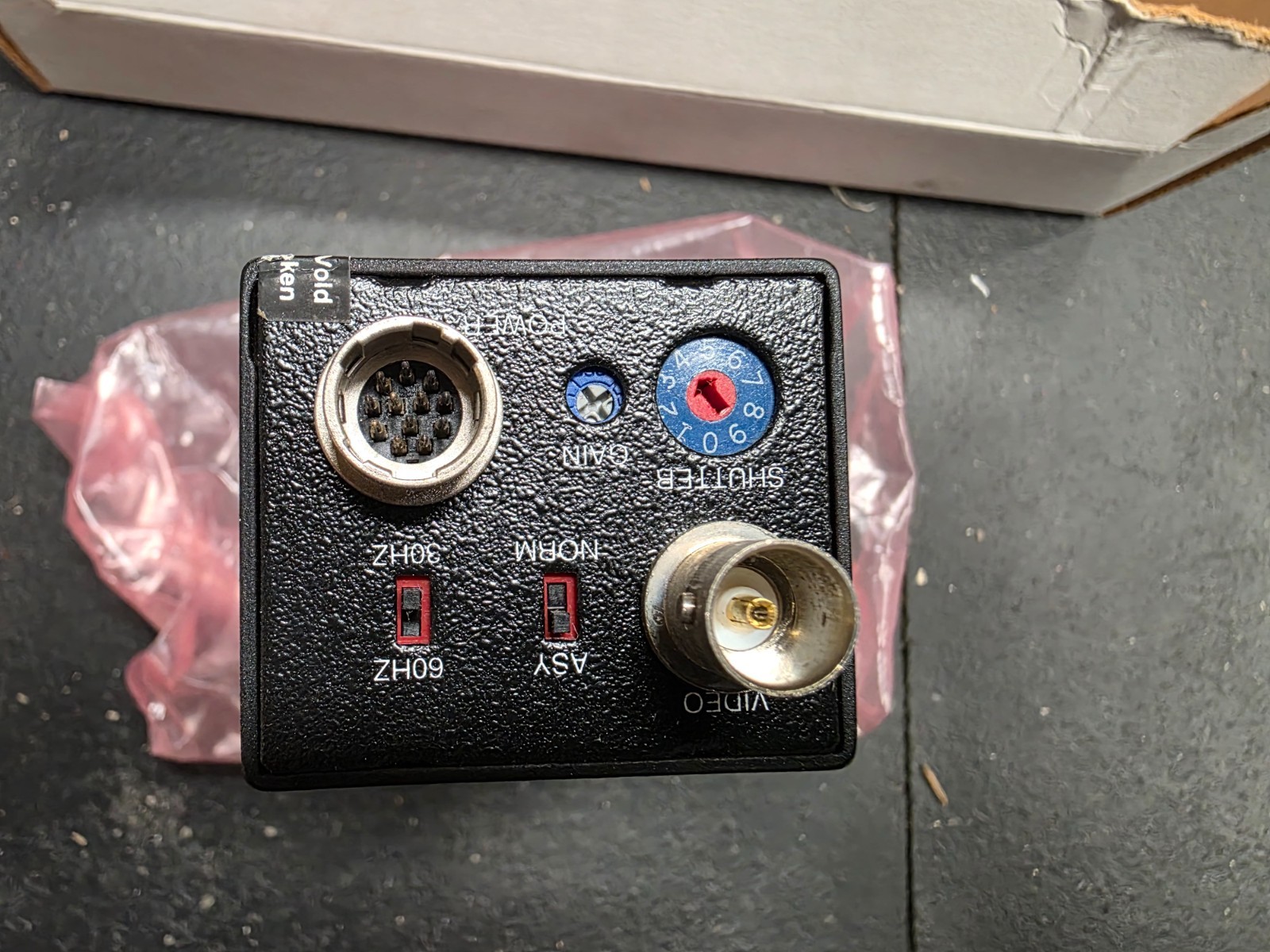 PULNiX TM-6702 Progressive Scan CCD Camera Machine Vision w/ Manual