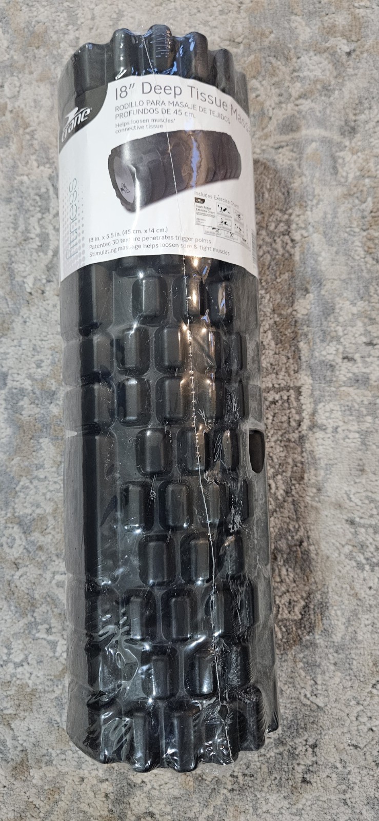 Massage Roller 18 inch Deep Tissue - Crane