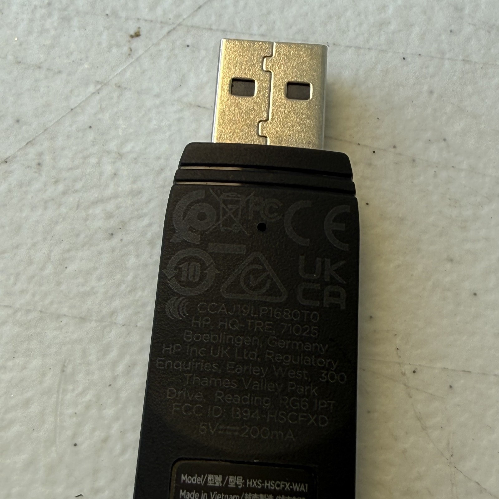 USB Dongle Wireless Adapter HXS-HSCFX-WA1 for HyperX CloudX Flight Headset