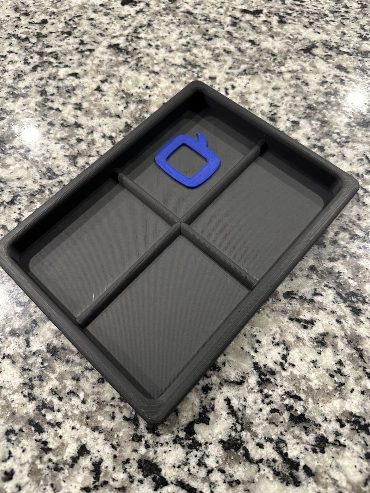 Live Q Or Die Medium Parts Tray / Dump Tray