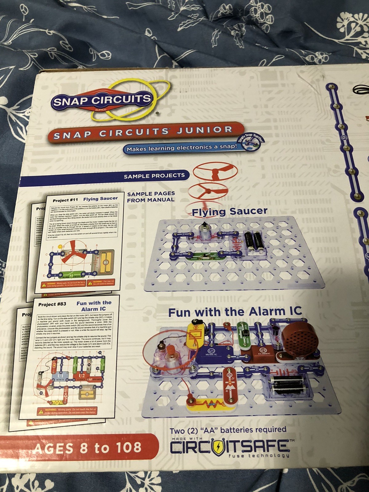 Snap Circuits Juniors Electronics Skill Builder Create 100 Projects Elenco