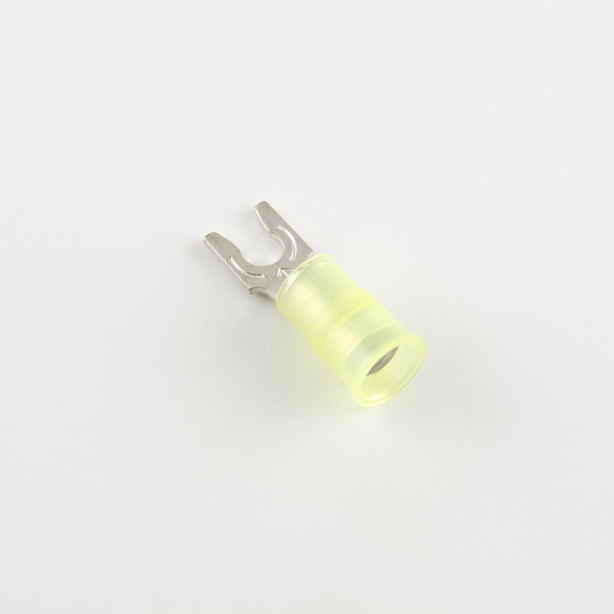 12-10 Ga. Nylon-Insulated Snap-Spade Fork Terminals, #8 Stud - (pack of 50)
