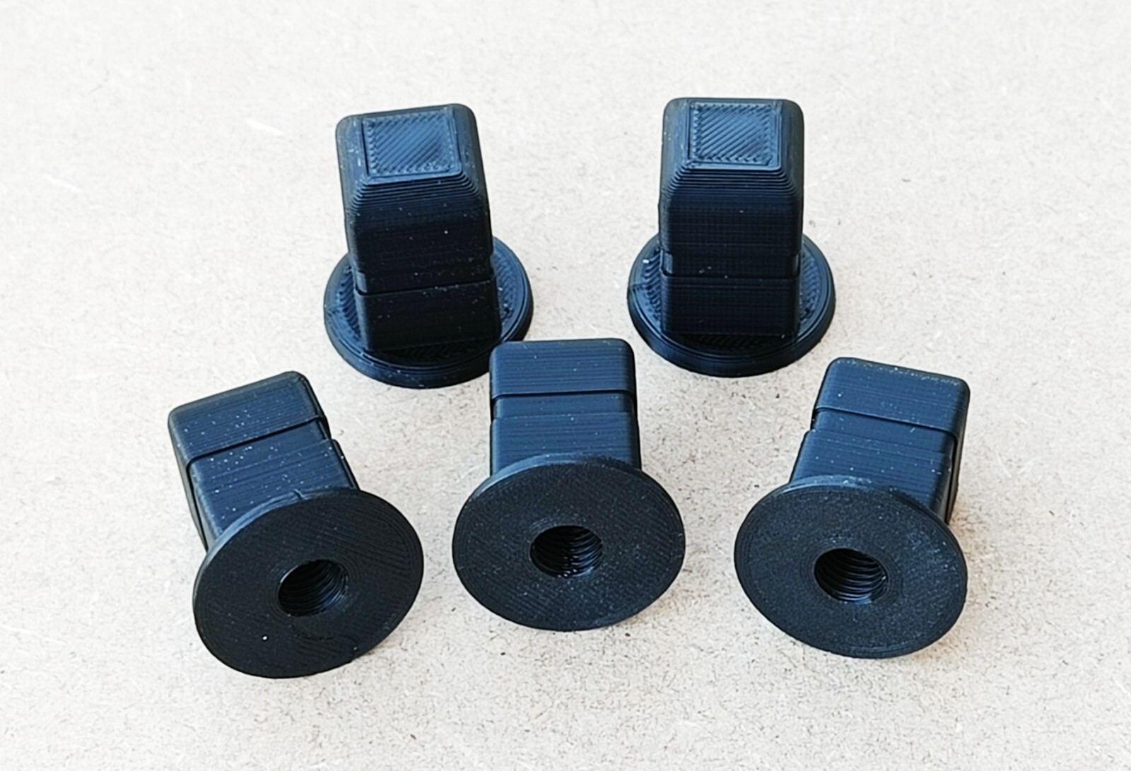 5x Offbox Pro Snaplok Quick Release Knuckle Insert Block For Preston Innovations