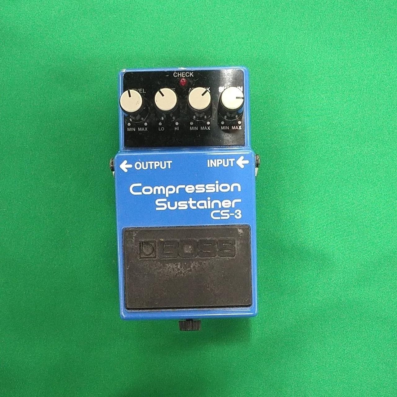 BOSS CS-3 Compressor Guitar Effect Pedal Used Japan