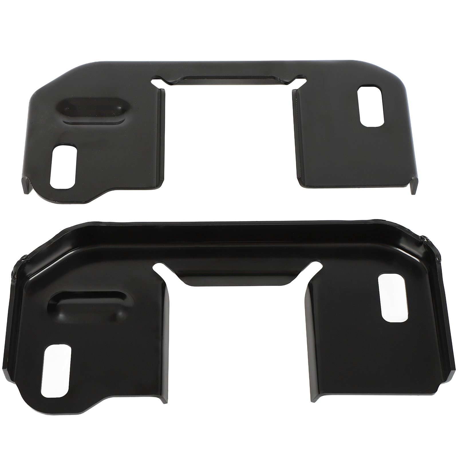 For 2010-2014 Ford F-150 Steel Front Side Bumper Bracket Set of 2 Left & Right