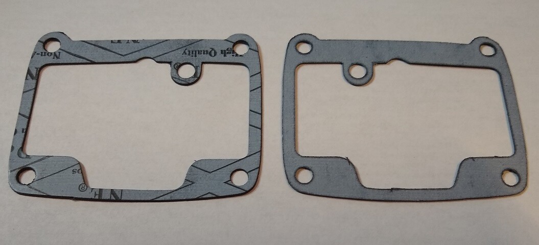 TWO 2 CARBURETOR FLOAT BOWL GASKETS VM 30 32 34 SKI DOO SKANDIC RENEGADE 550 FAN