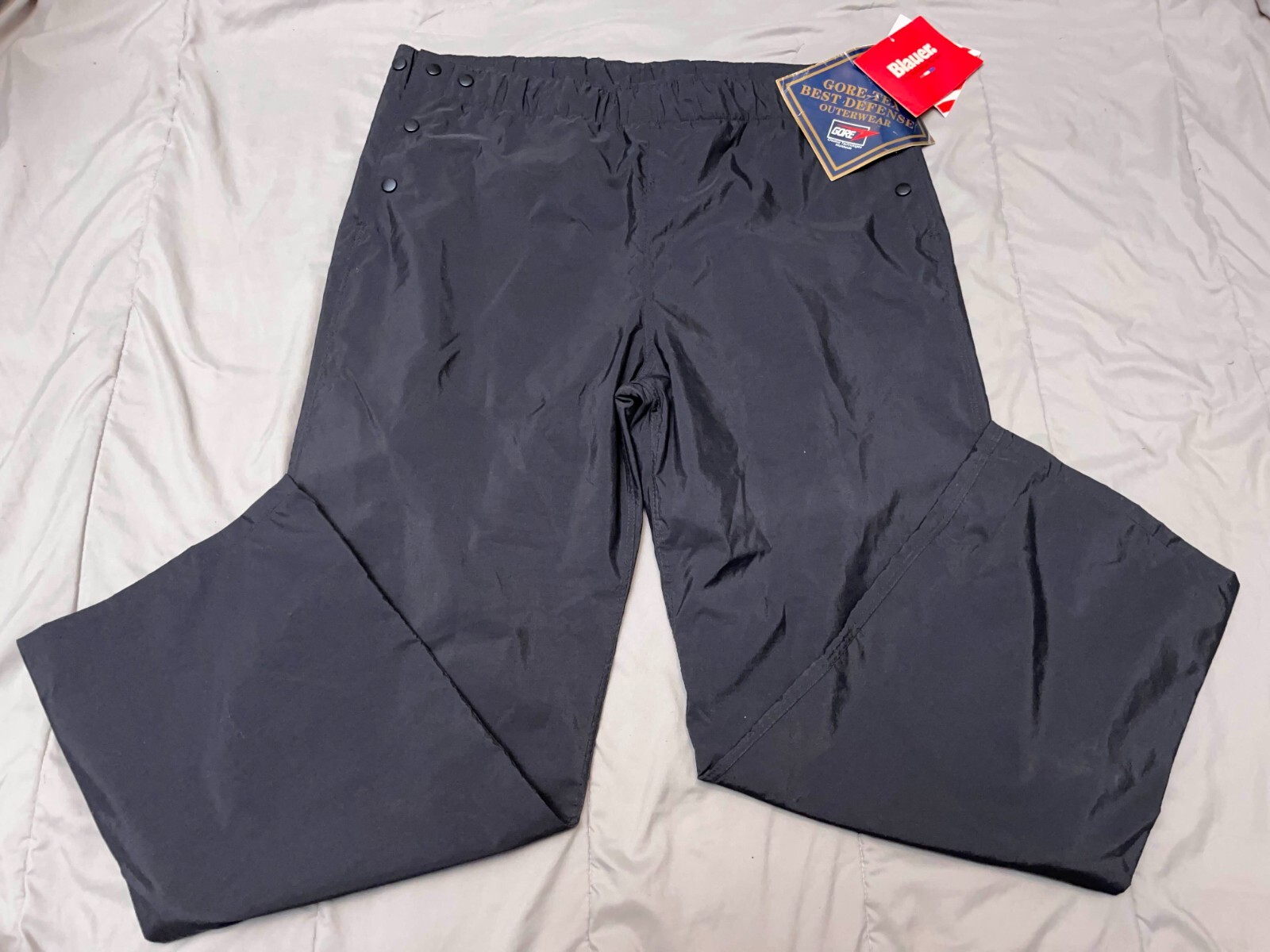 NWT Vintage Blauer GTX 9334 Goretex All-Weather Pants US Navy Large Regular