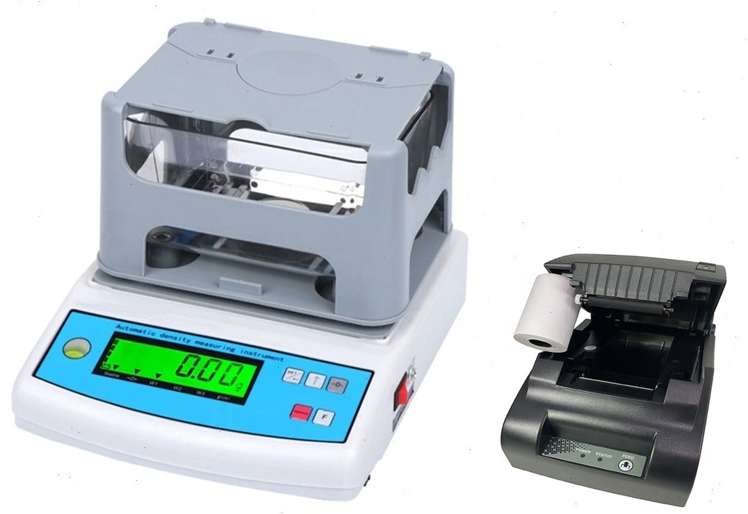 Solid Electronic Densimeter for Solid with Printer RS232C 0.005-300g 0.0001g/cm³
