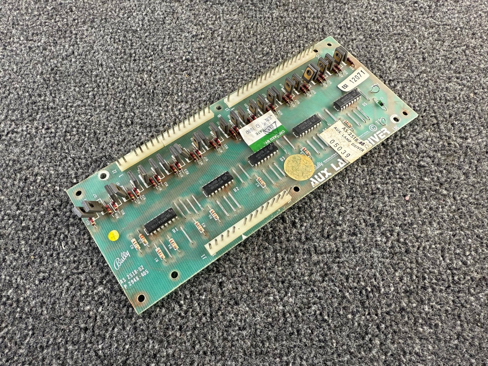 Bally Pinball Machine Aux Lamp Driver Board AS-2518-52 ORIGINAL YOU PICK!
