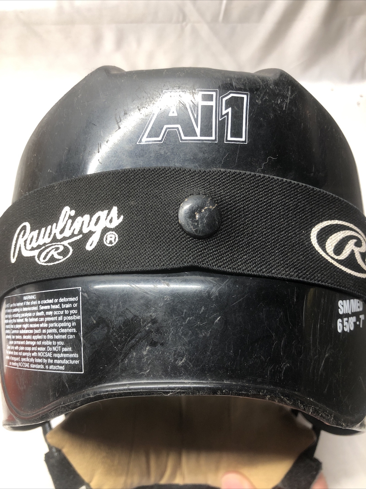 Rawlings Ai1 Baseball Catcher's Helmet and Mask Black 6 5/8 - 7 Youth