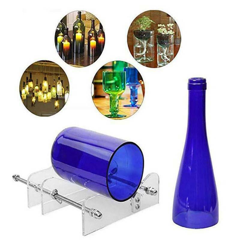 Glass Bottle Cutter Handmade Machine Craft Recycle Tools Beer Wine Jar Cutting