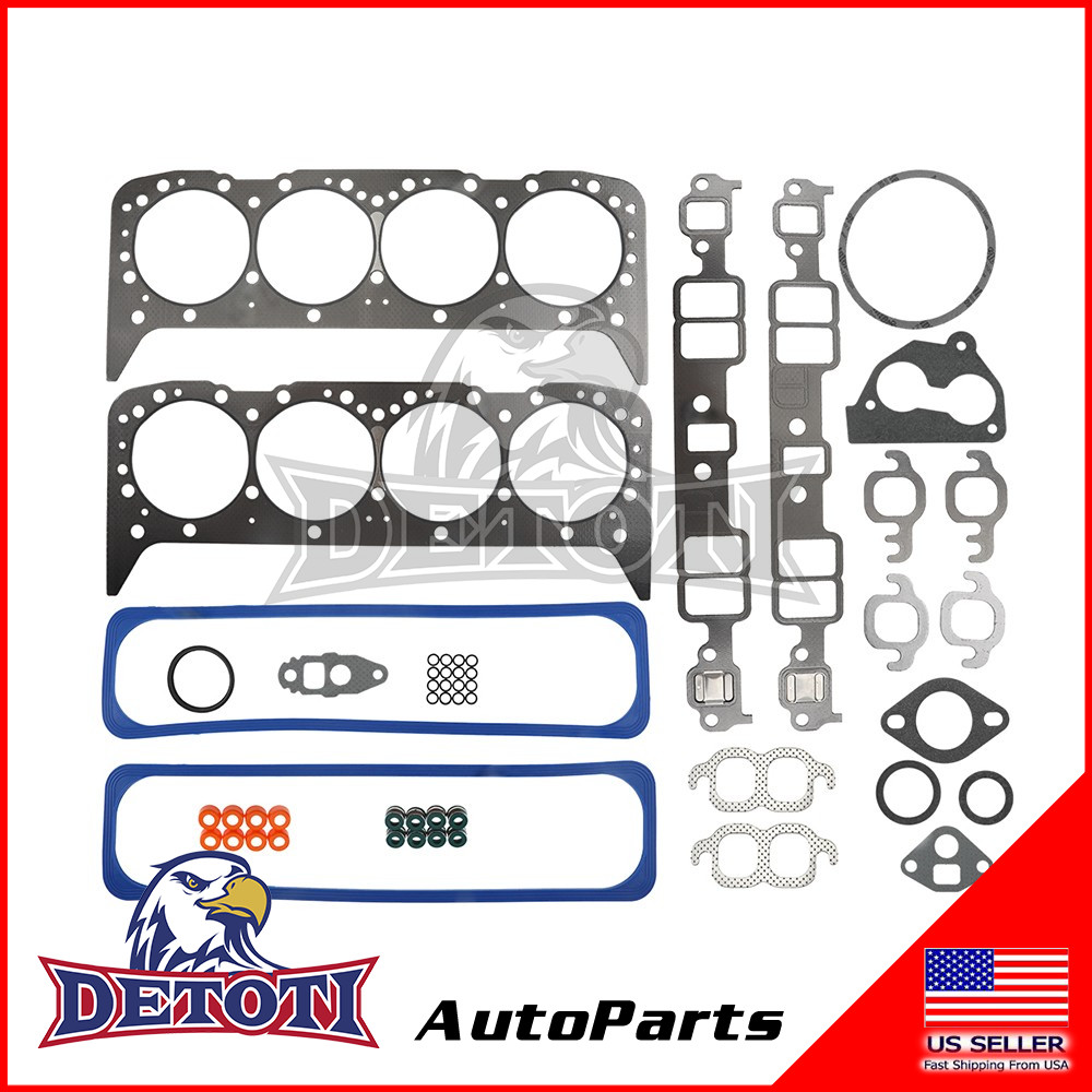 Head Gasket Set For Chevy 1987~1995 5.7L 350 cid V8 OHV Graphite