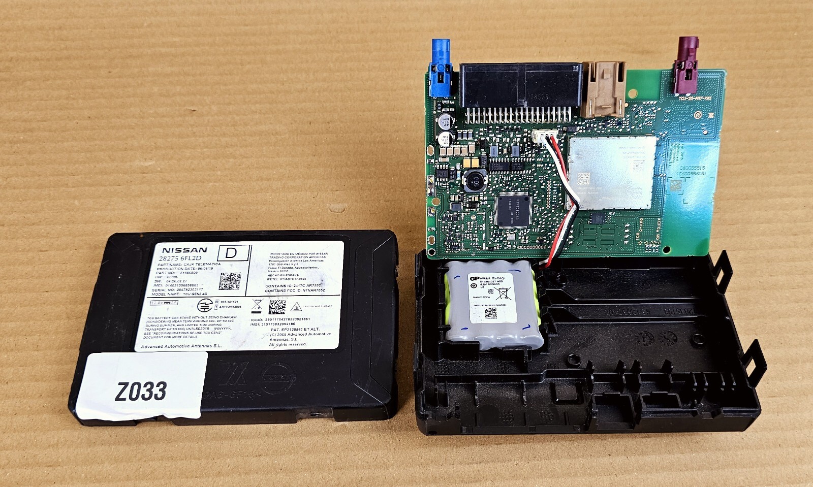 28275-6FL2D Nissan Altima, GT-R, Rogue, Murano, Rogue Telematic Module Control