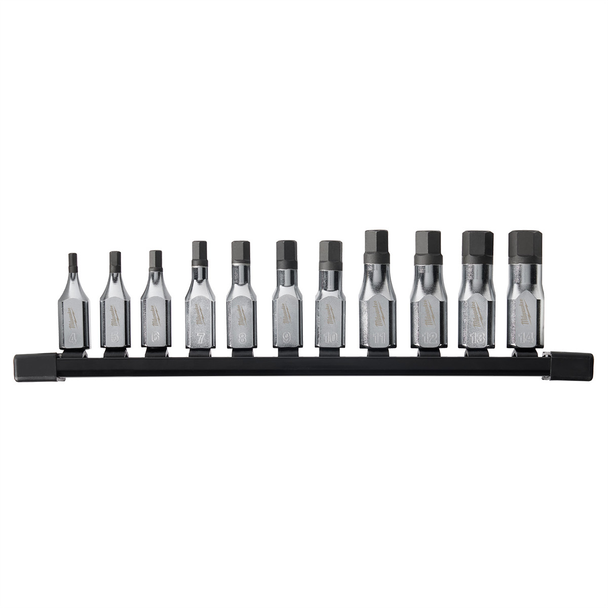 Milwaukee Tool 11pc 3/8" Drive Hex Bit Socket Set - Metric