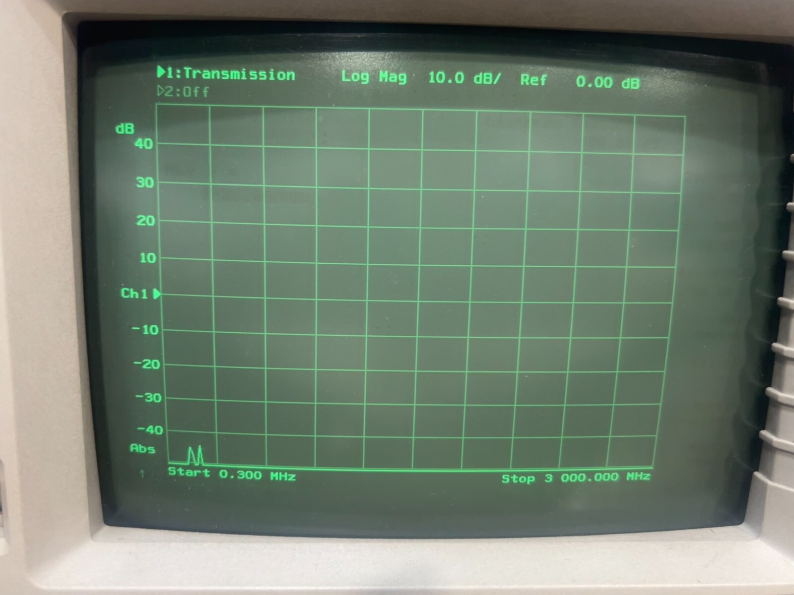 Hewlett Packard 8713B 300kHz - 3000Mhz RF Network Analyzer