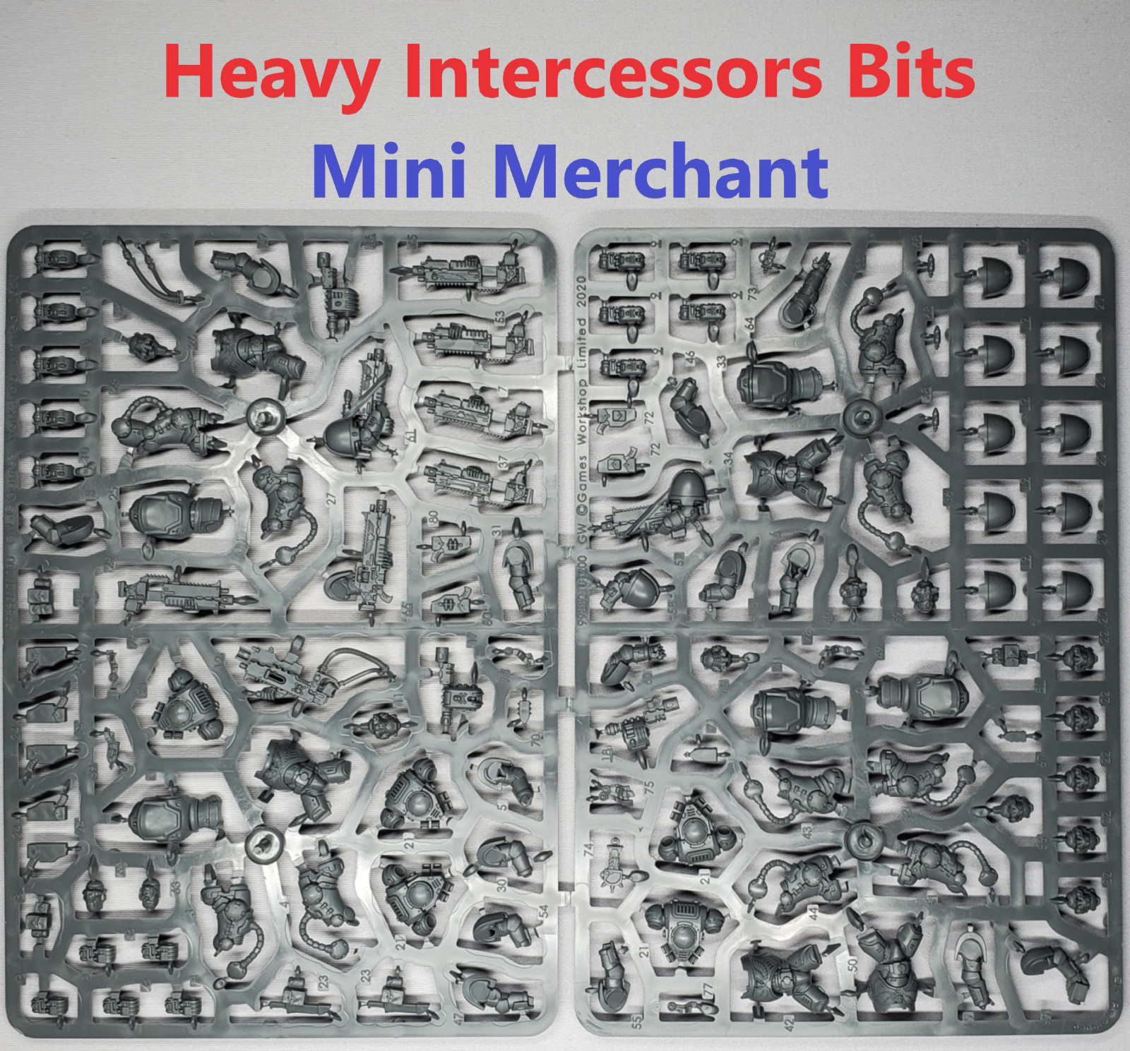 Bits Heavy Intercessors Warhammer 40k Primaris Space Marines Gravis 40,000