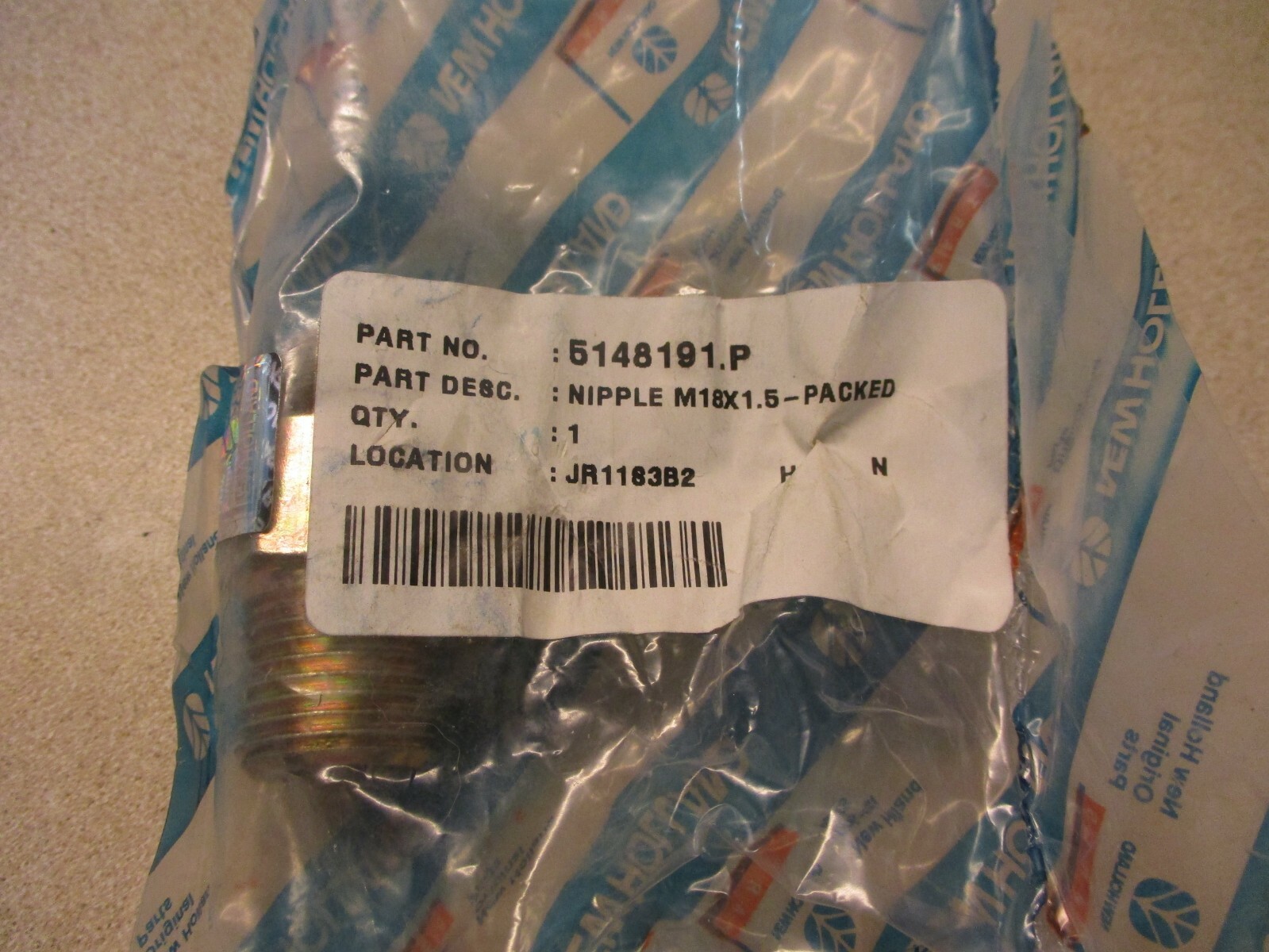 CNH-New Holland 5148191 Hydraulic Connector 710375150 710378100