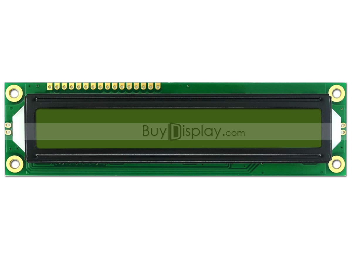 3.3V 16x1 Display HD44780 Controller LCD Big Character Module w/Tutorial,Bezel