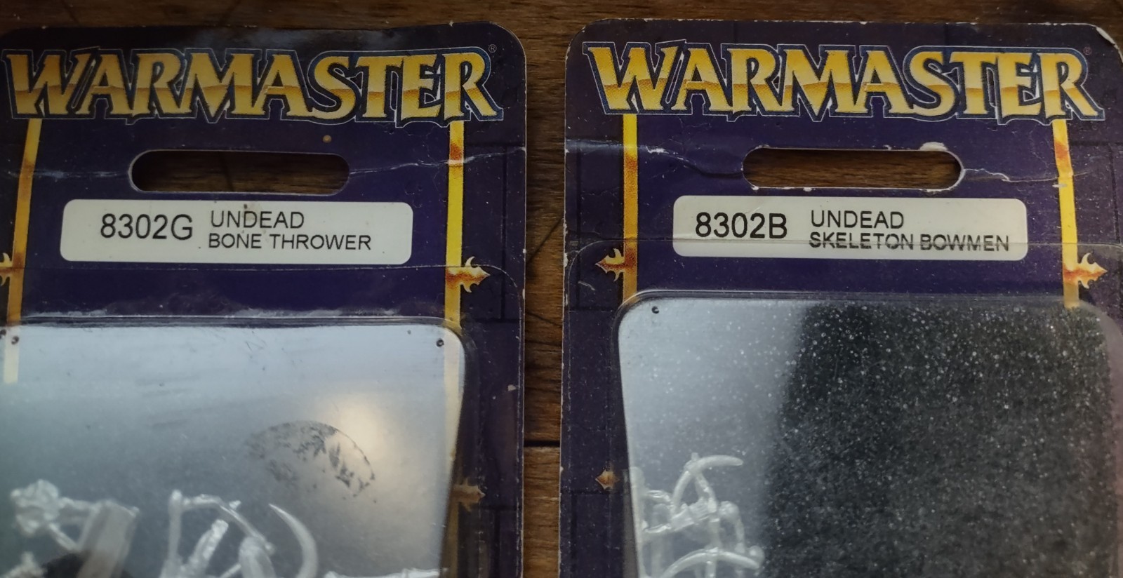 GW Warmaster Undead Bone Thrower and Bowmen packs