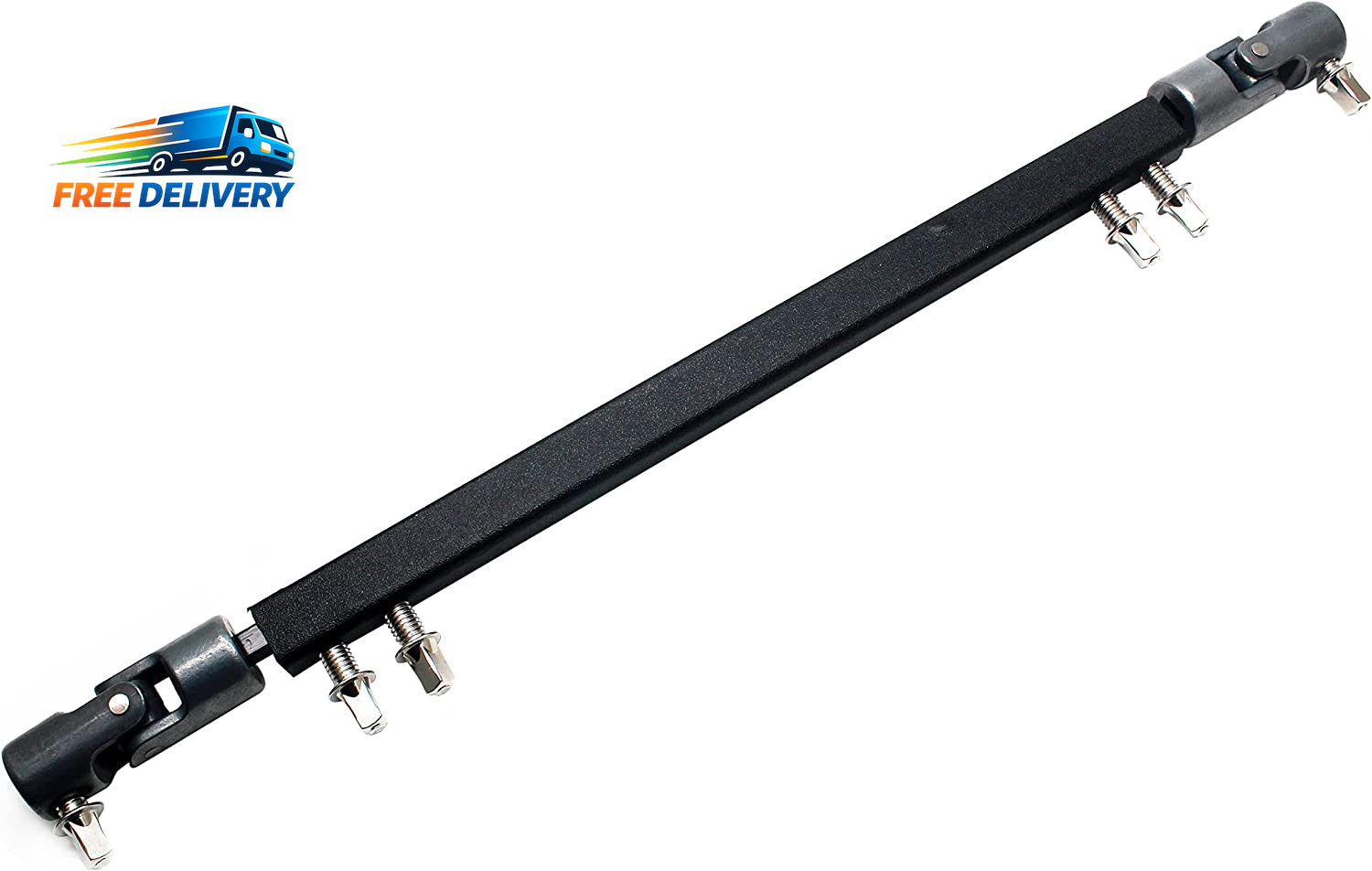 Double Kick Drum Pedal Drive Shaft Steel Bass Drum Pedal Linkage Connector Arm f