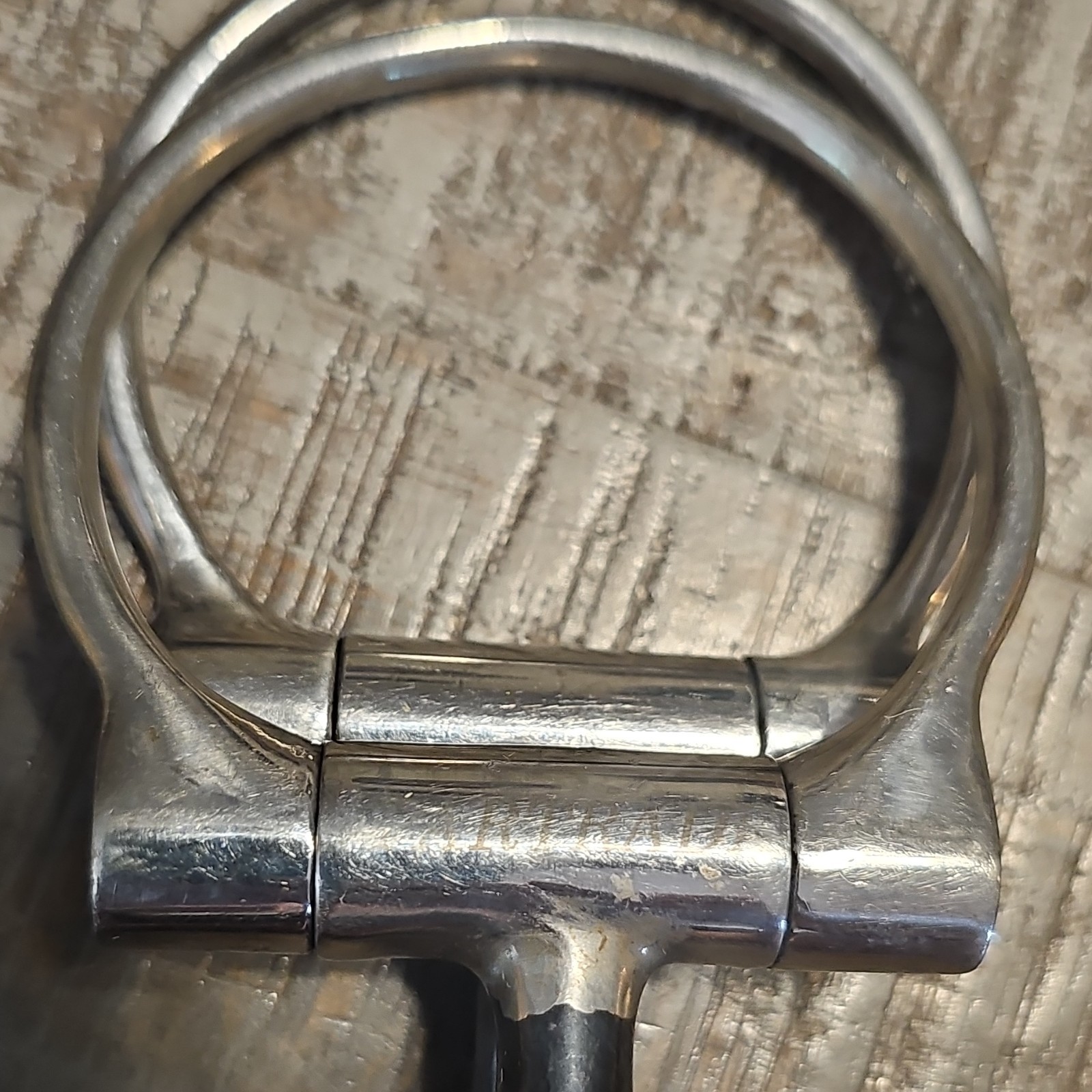 Stainless Steel Eggbutt Snaffle Horse Bit
