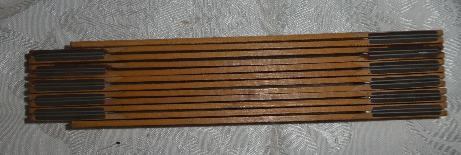 Vintage Folding Box Ruler - Durall Golden Rule Box Ruler