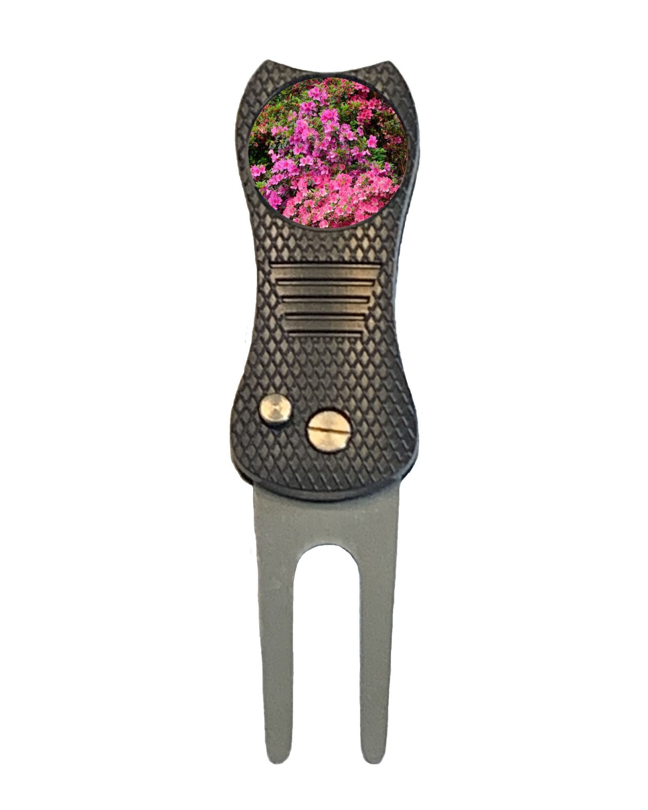 Azaleas The Masters Augusta Golf Club Golf Ball Marker +Switchblade Divot Tool