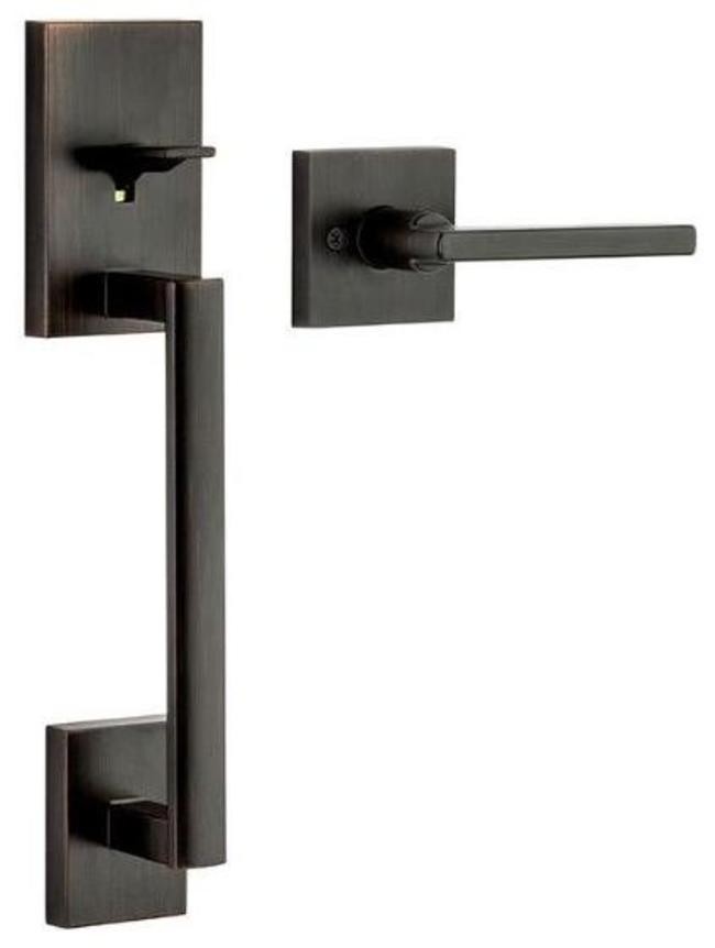 Kwikset 815SCE-HFL San Clemente Lower Handleset - Bronze