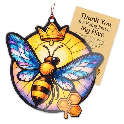 Honey Bee Gifts for Women, Bee Decor for Home and Garden, Vintage Beegifts1