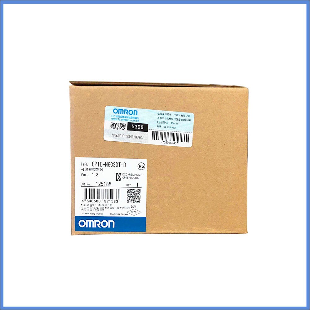 Omron CP1E-N60SDT-D Programmable Controller Industry New in box