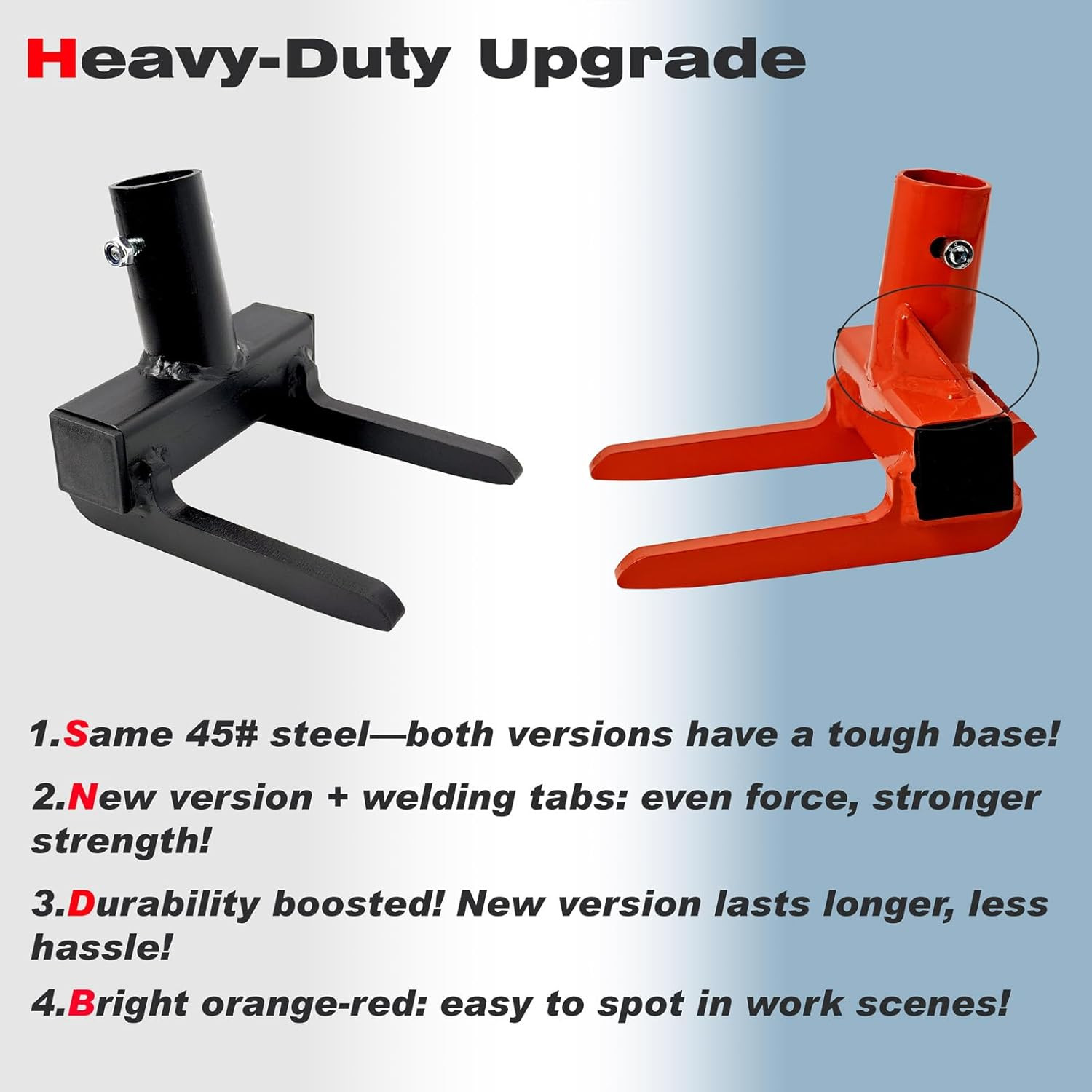 Pallet Buster with Nail Puller, Deck Wrecker Pry Bar, Heavy Duty Pallet Deck