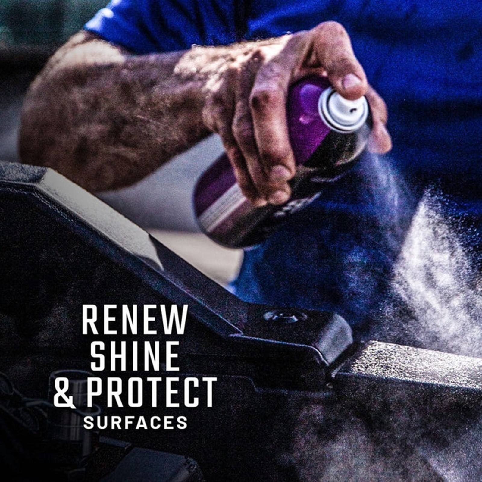 Slick Products 6 Pack Multi-Surface Shine & Protectant High Gloss Clear Spray