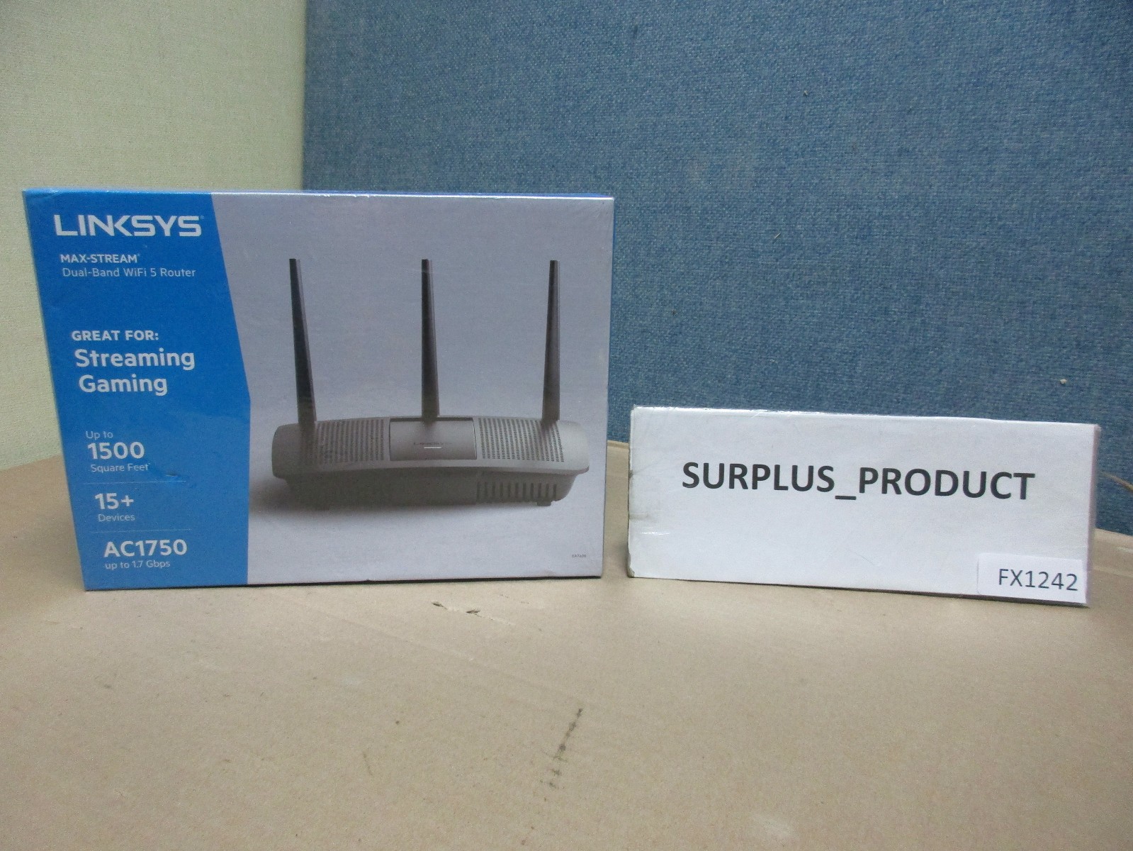 LINKSYS EA7200 4-PORT WI-FI 5 DUAL-BAND ROUTER, EA7200-NEW IN BOX