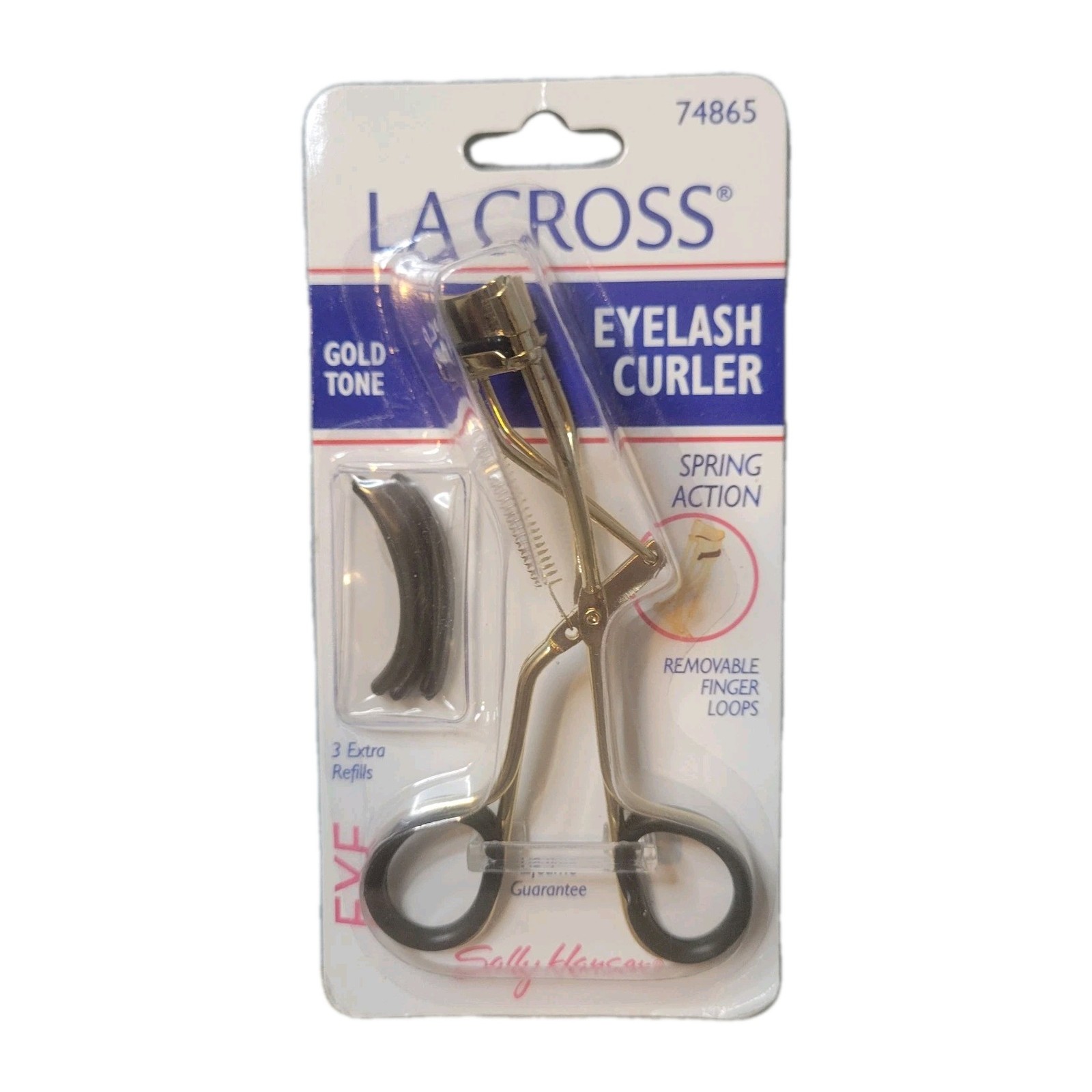 Vintage Sally Hansen La Cross Eyelash Curler With Refills 74865 NOS 2005