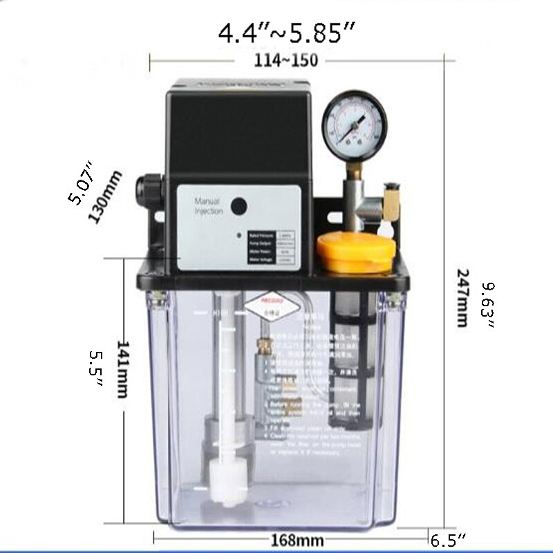 Electric Lubricant Pump Digital Numerical Control Lubricating CNC Oil Pump Lubri