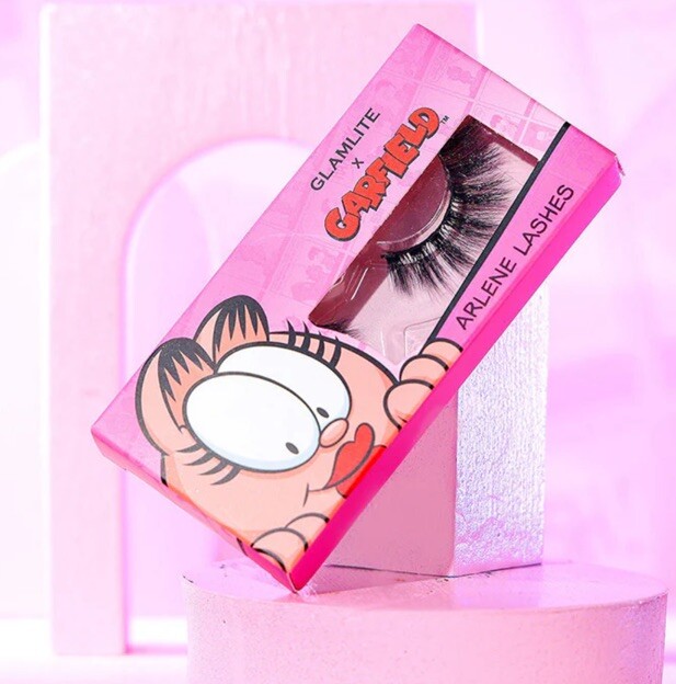 Glamlite X Garfield  “Arlene” Lashes NEW Brand New Nickelodeon