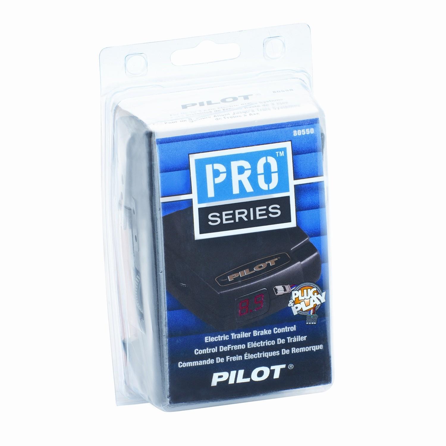 Pilot Brake Controller — Time Delay — Compact Dash Mount — Trailer Brake Control