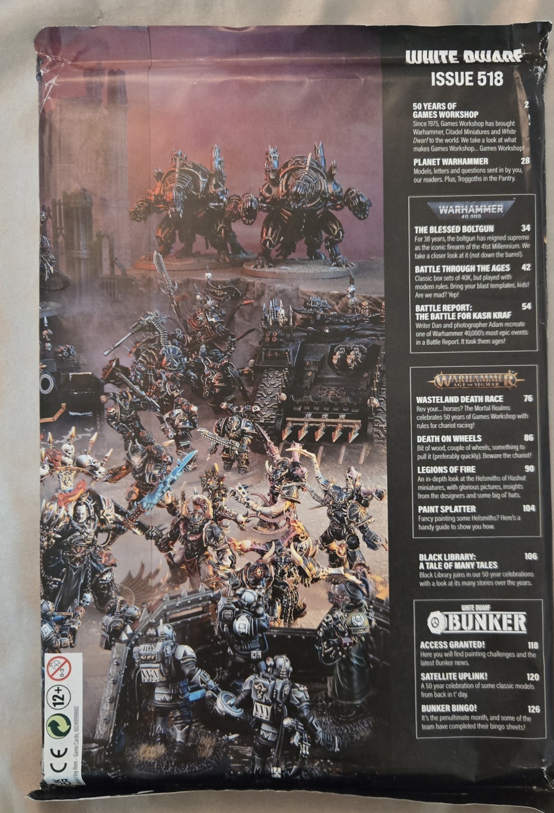 WHITE DWARF - ISSUE 518 - WARHAMMER