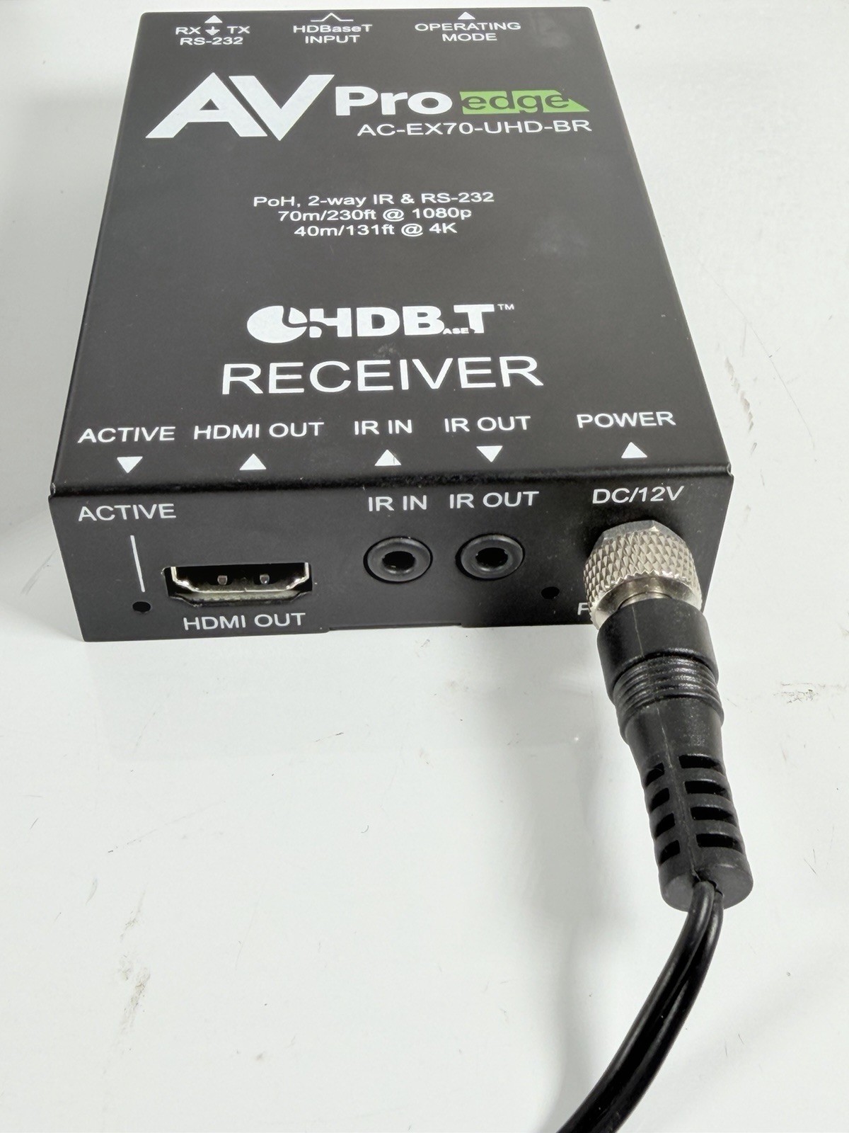 🇺🇸🇺🇸AVPro Edge AC-EX70-UHD-BR HDMI Receiver.