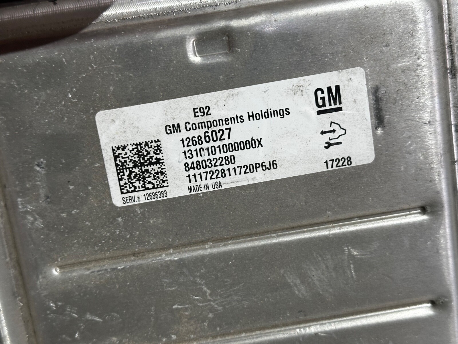 2018 Silverado Sierra 1500 Engine Computer Module ECM ECU Unit 12686027 💎 OEM💎