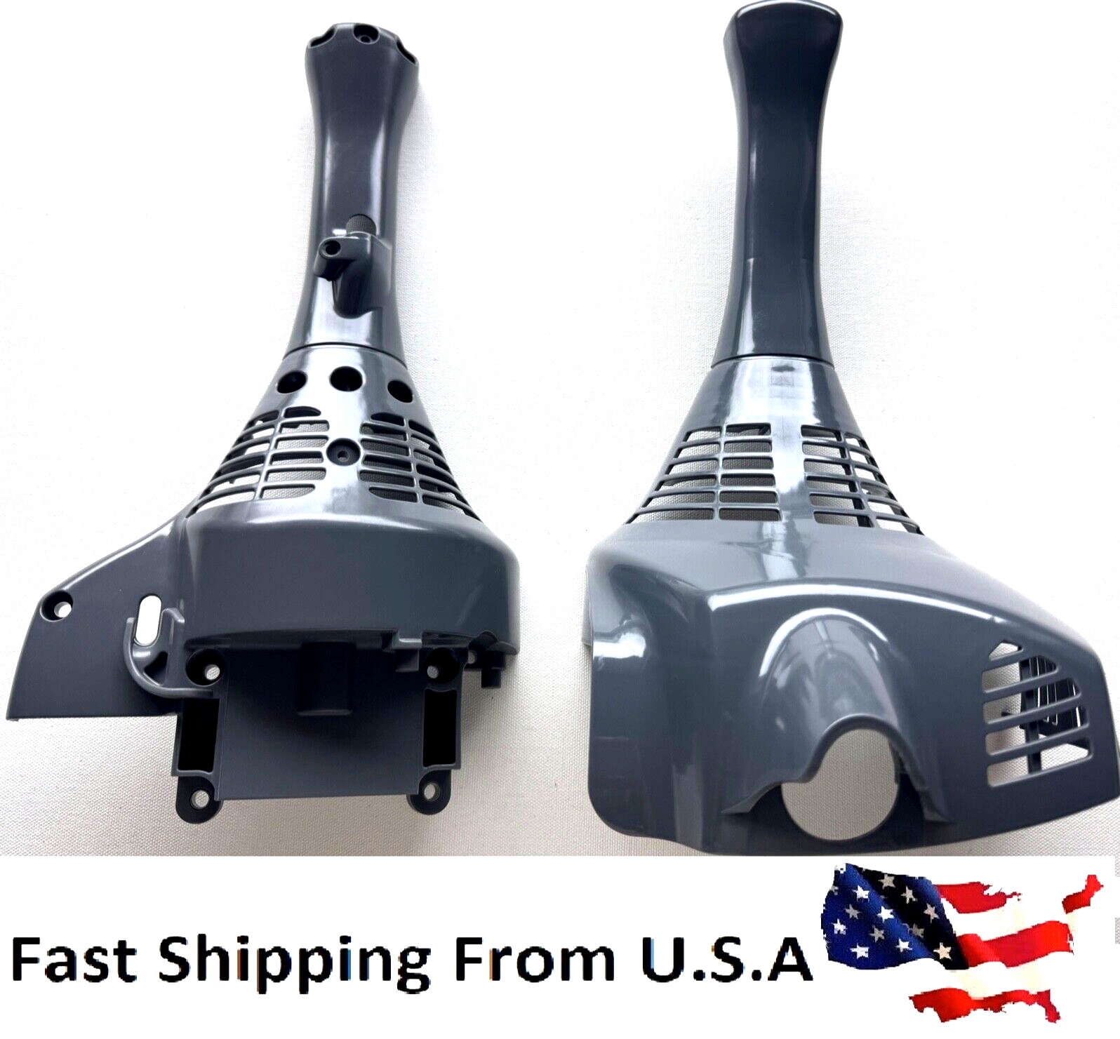 Trimmer Engine Housing Cover + Shroud For Stihl FS55 OEM 4140 020 3002 /080 1601