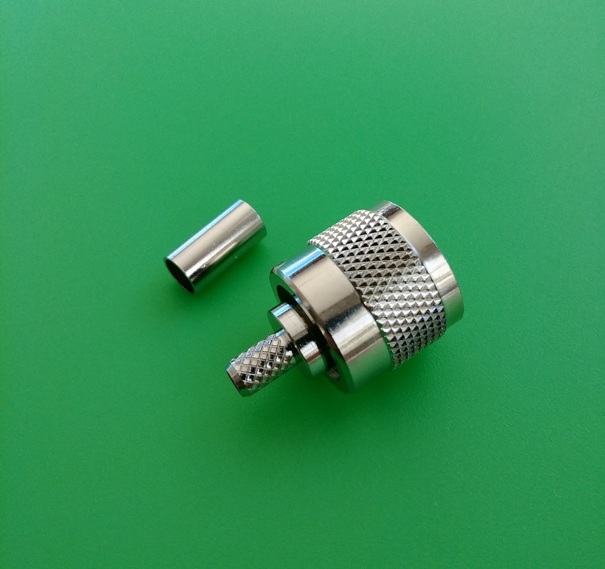 (5 SETS) UHF Male Crimp Type RG58/RG58U/RG142/LMR195 Connector - USA Seller
