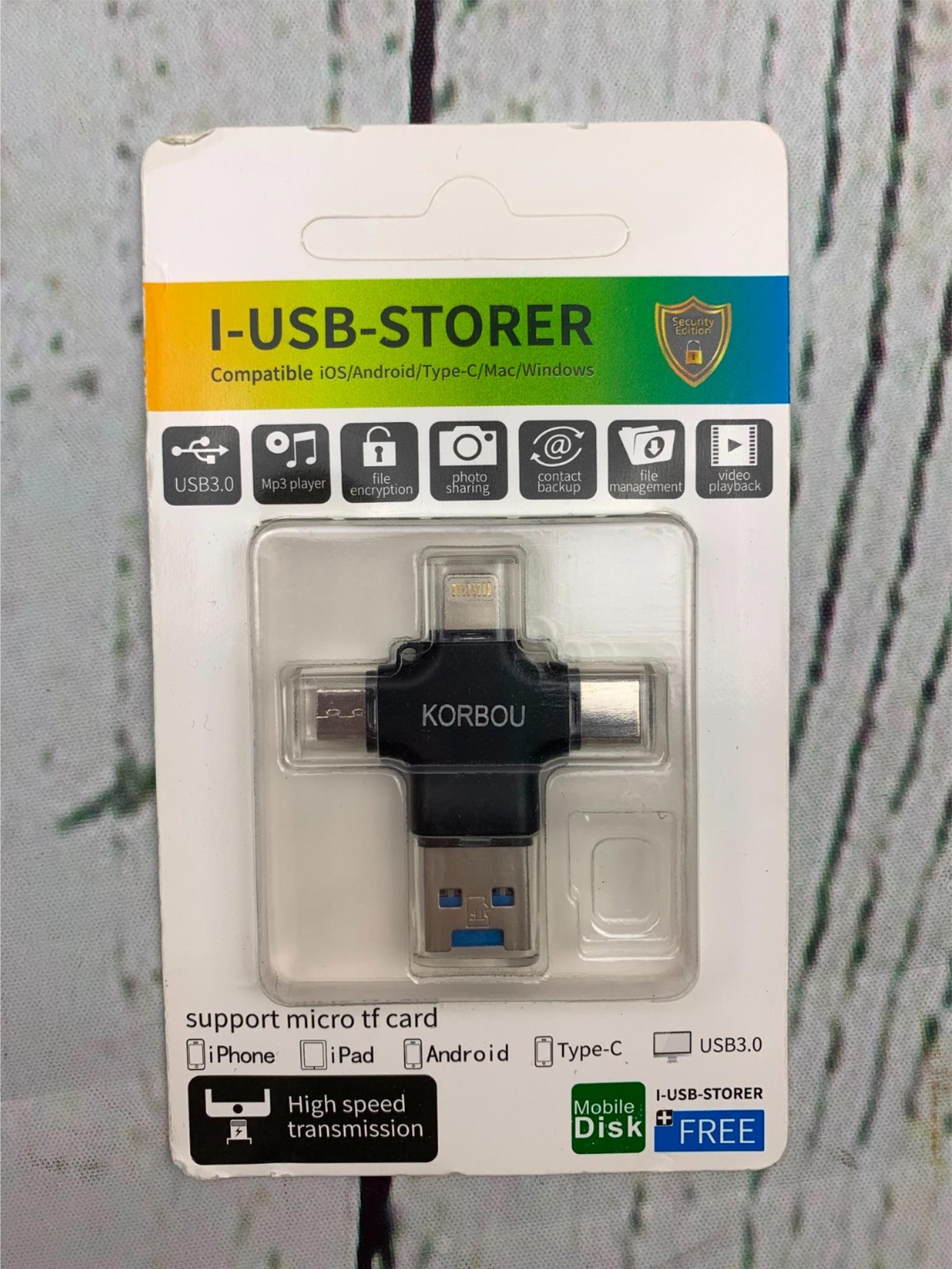 USB Storer Model PF87 4 in 1 SD