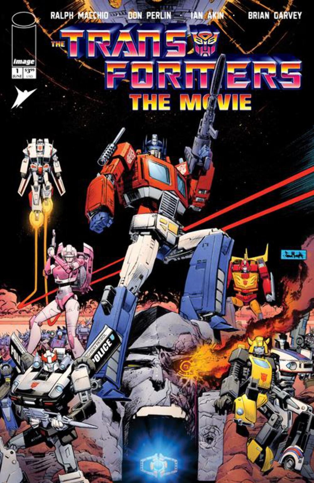 TRANSFORMERS THE MOVIE 40TH ANNIVERSARY EDITION #1 (PRESALE 6/3/2026) You Pick V