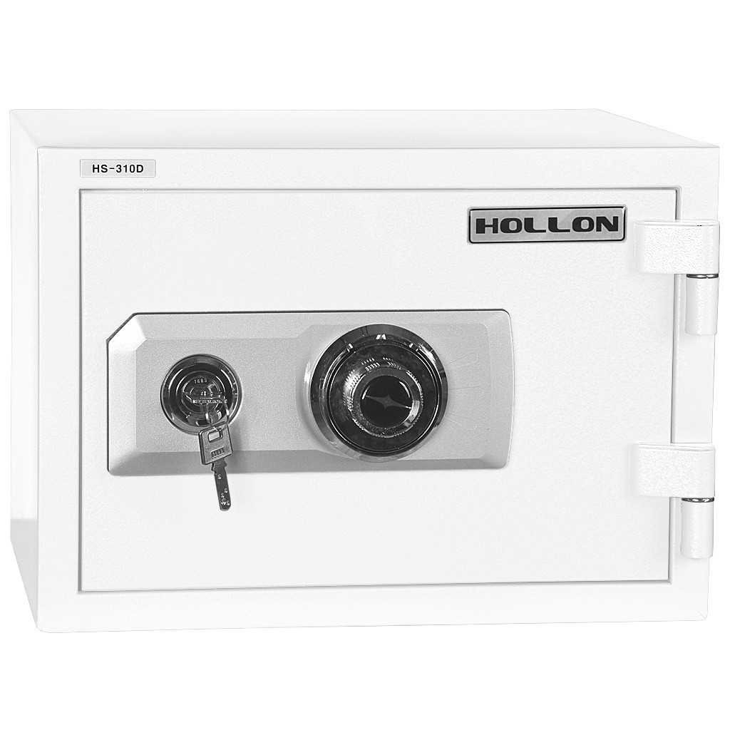 Hollon HS-310D 2 Hour Fireproof Home Safe – Mechanical Dial Lock + Key