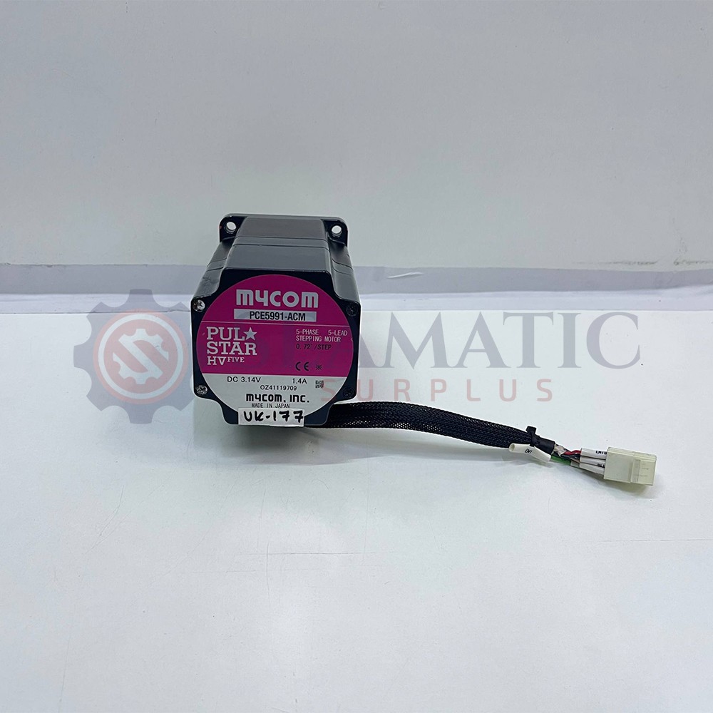 MYCOM PCE5991-ACM FIVE-PHASE STEPPER MOTOR , UK#177
