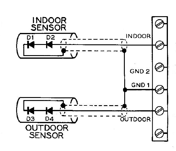 Heathkit ID-1290 / ID-1390 Temperature Sensors