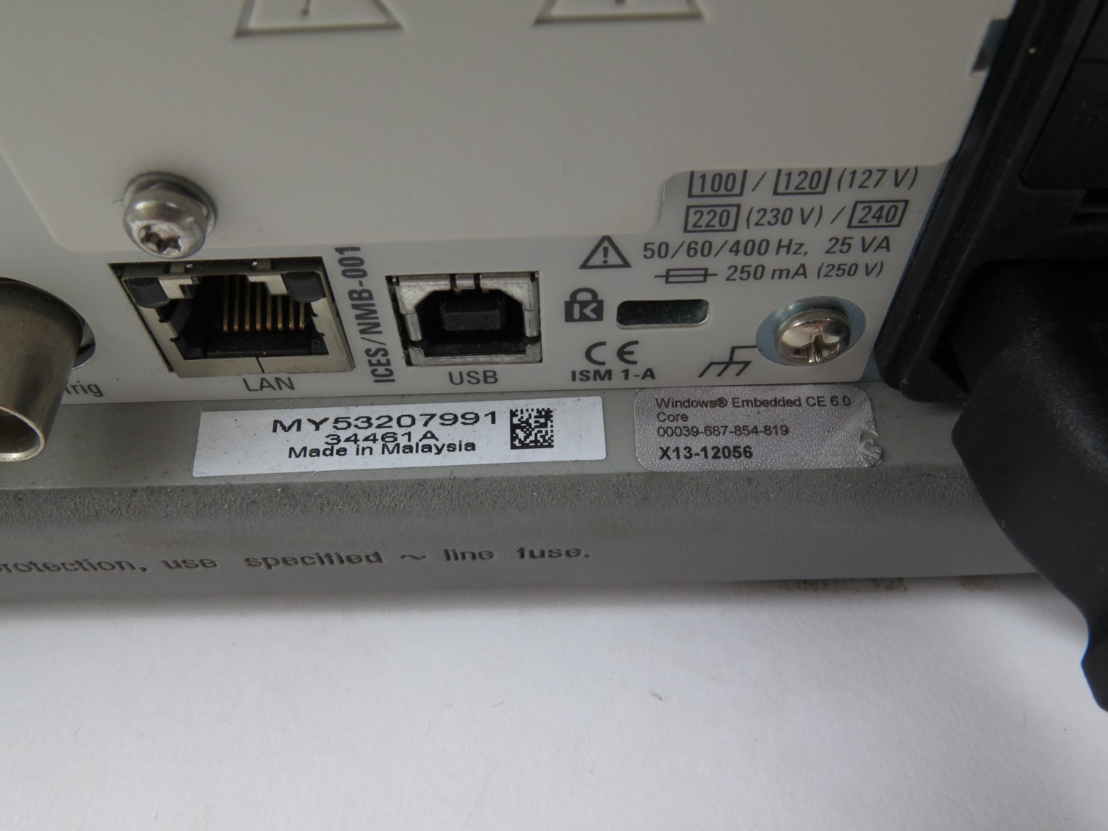 Keysight 34461A TrueVolt 6.5 Digit Digital Multimeter Bench DMM Tested