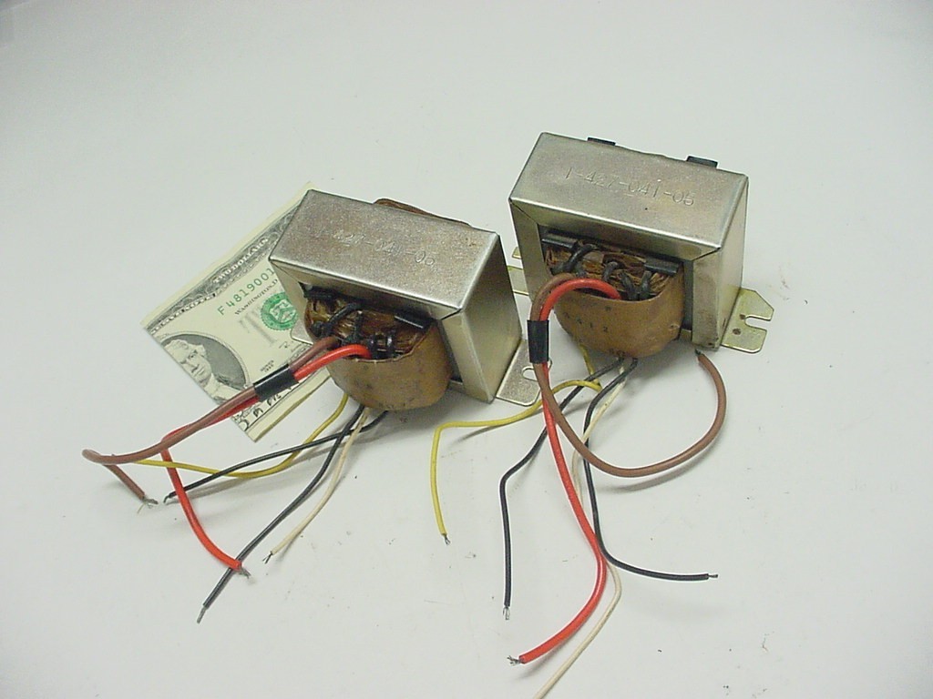 SONY AUDIO OUTPUT TRANSFORMER PAIR for DIY STEREO TUBE AMP PROJECTS *****