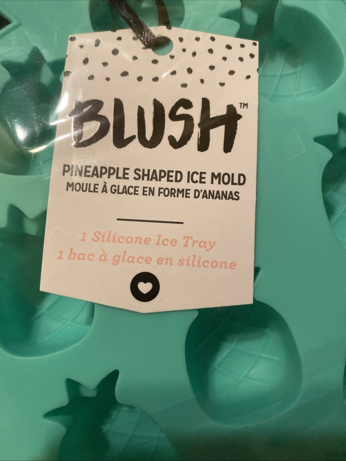 🍍20Blush Pineapple Shaped IceMoldFlexibleEase MAKE TROPICAL DRINKS🌴FREESHIP🍍